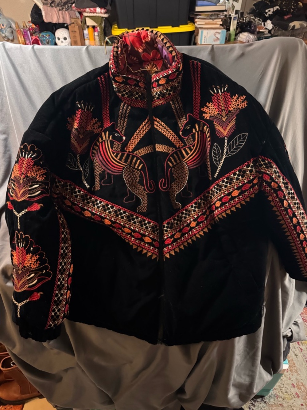 FARM Rio Black Nature Beauty Jacket
